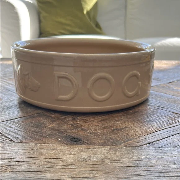 Mason Cash Lettered Dog Bowl - Picture 1 of 5